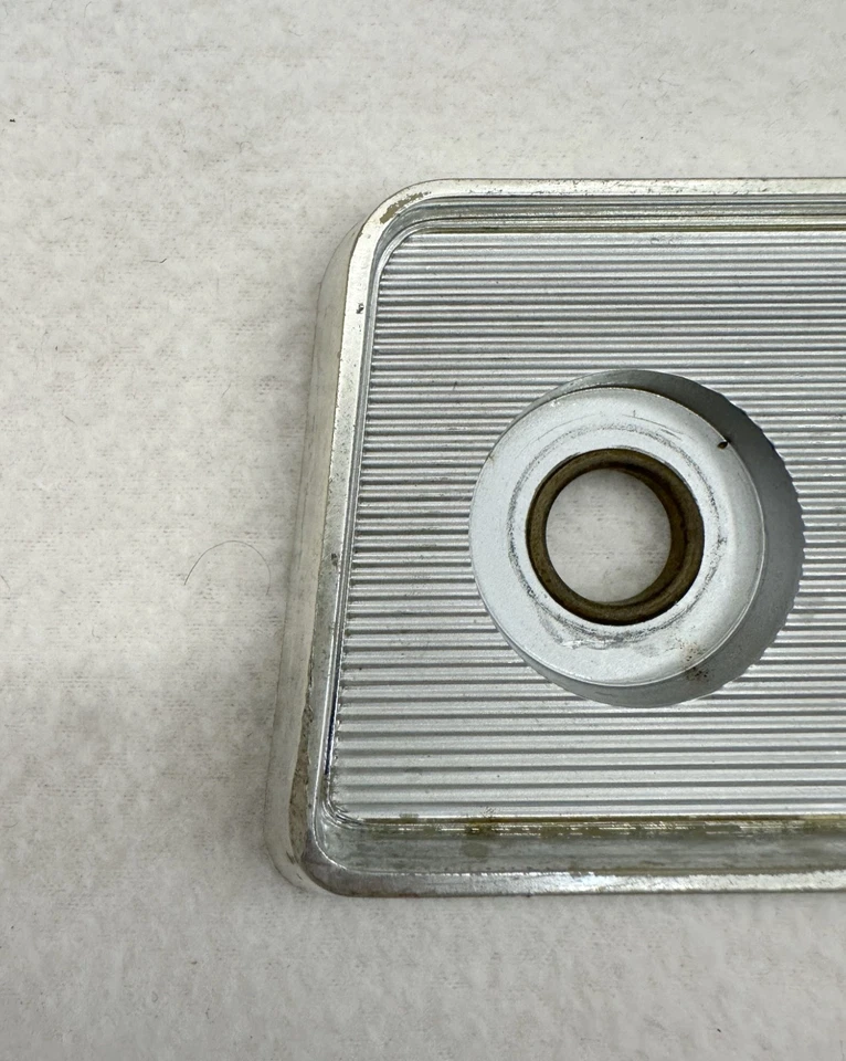 Plymouth Valiant V100 V200 1965 sello 65 Barracuda tablero radio bisel Fórmula S Foto 2 de 4