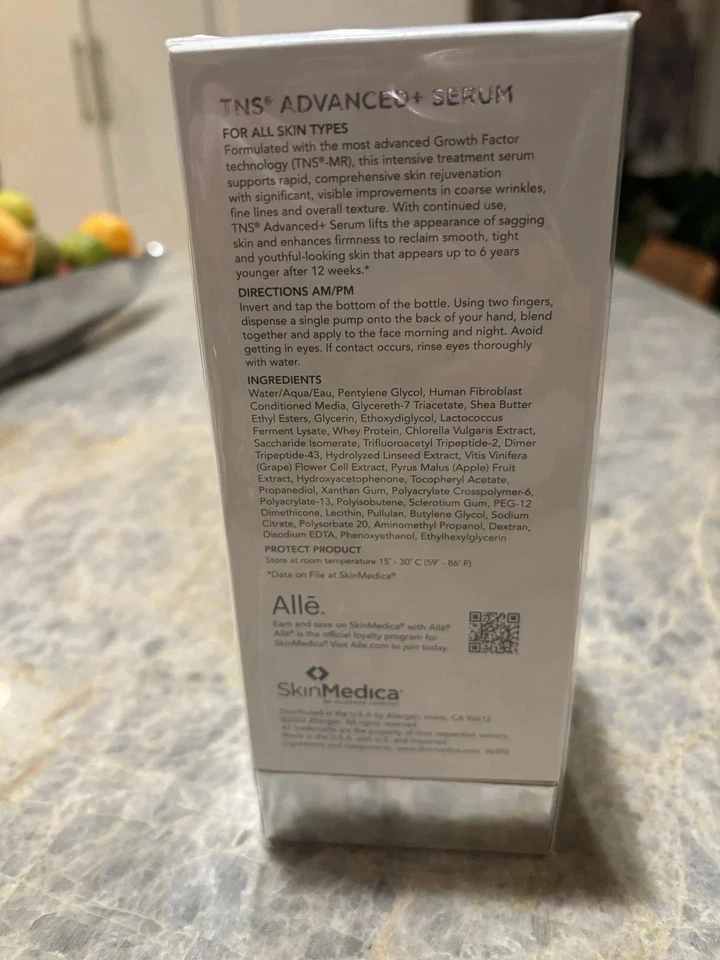 ⭐ SkinMedica TNS Suero Avanzado -1 OZ Exp 2027 Sellado ¡GARANTIZADO 100% AUTÉNTICO! Foto 2 de 4