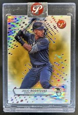 2023 Topps Pristine Julio Rodriguez Refractor Gold #/50 Mariners
