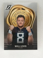 Panini Zenith 2023 Will Levis #25 Zeal of Approval Insert Titans NFL