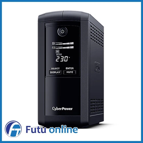 700VA VP700ELCD CyberPower UPS Value Pro 3 Outlet Uninterruptible Power Supply - Picture 1 of 4