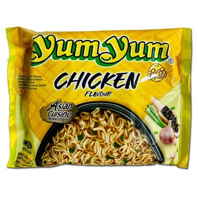 (16,67 /1kg) Yum Yum Instant-Nudel-Suppe Chicken, Huhn, 60g Beutel
