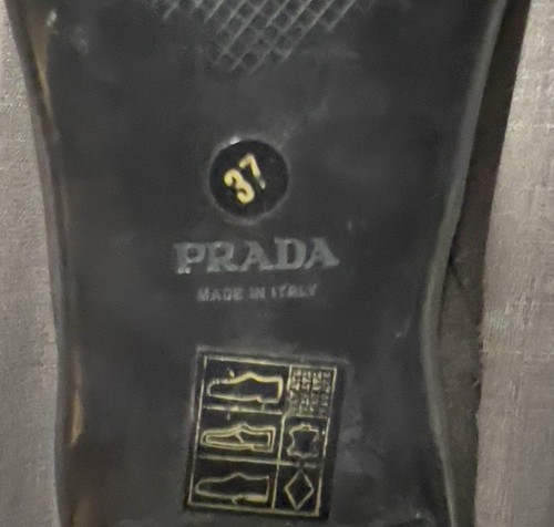 PRADA Milano Kitten Heel Boots - Picture 5 of 5