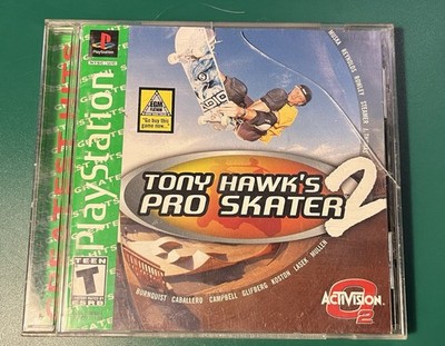 Tony Hawk's Pro Skater 2 Sony PlayStation 1 Activision Complete w Manual Case