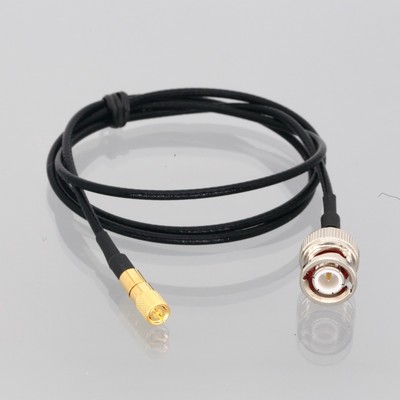 BNC to Locking Spring 10-32 Microdot RG316 Cable Accelerometer Flaw detector NDT
