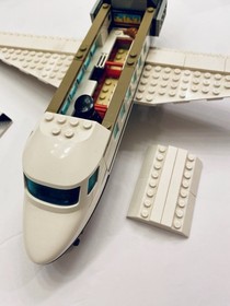 This is a LEGO City 60102 Airport VIP Service private plane.Used and Incomplete.