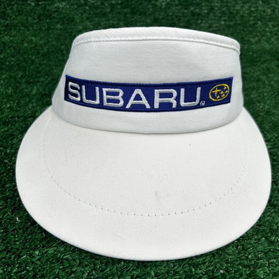 #ad Vintage Subaru Automobile Visor Texace USA Made Very Clean Car Embroidered 90s $25.83