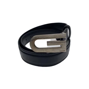 Gucci Ceinture/Cuir/Noir/Plaine/Homme/138590 1766 95 38
