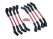 MSD LS V8 Spark Plug Wire Set 45-Deg Corvette Camaro SS GMC Sierra Silverado BK