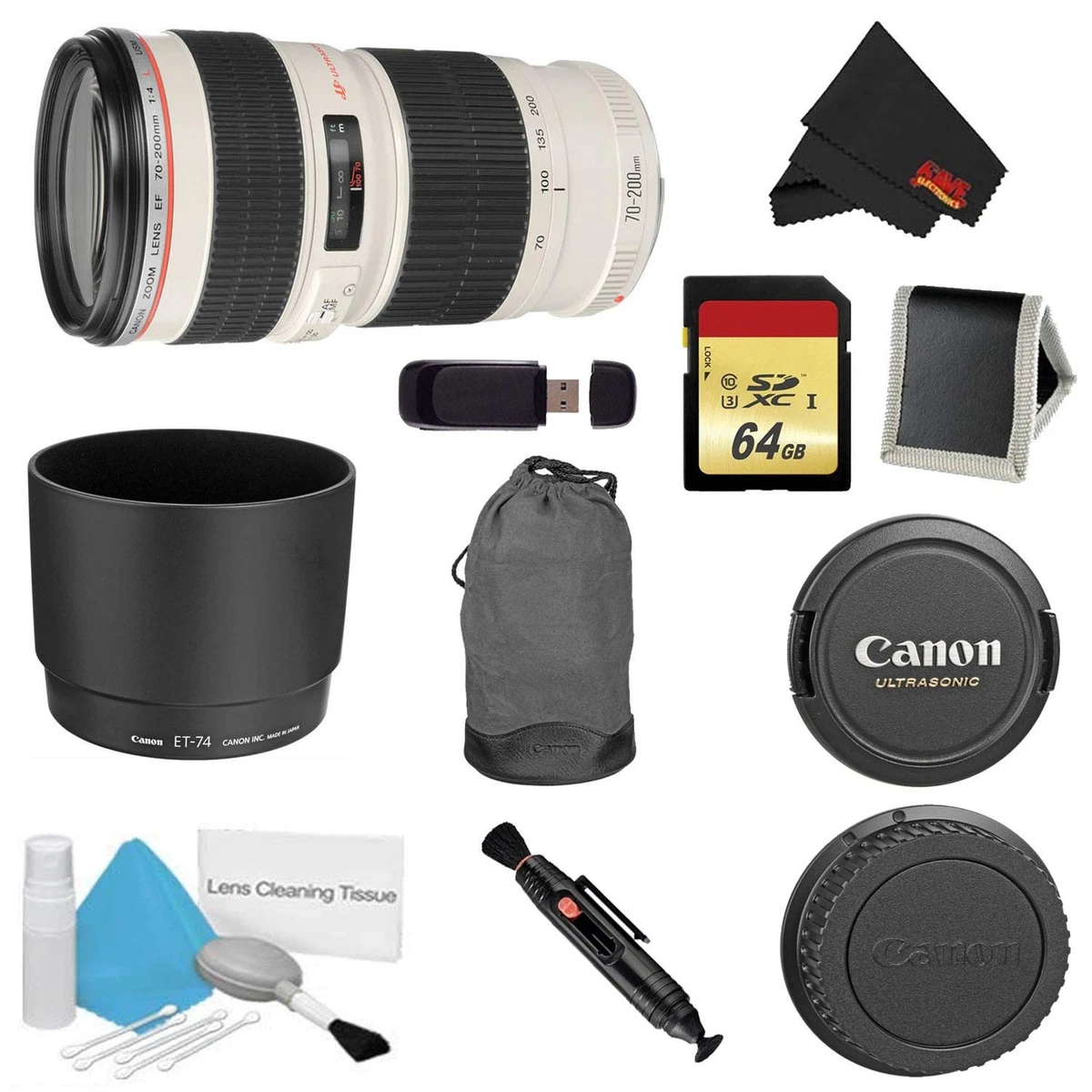 Canon 70-200mm Focal f/4 Camera Lenses for sale - eBay