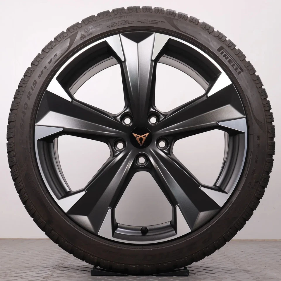 Winterräder 19 Zoll Seat Ateca 5FP & Cupra KH Original Alufelgen 245/40R19 DOT23 - Bild 2 von 4