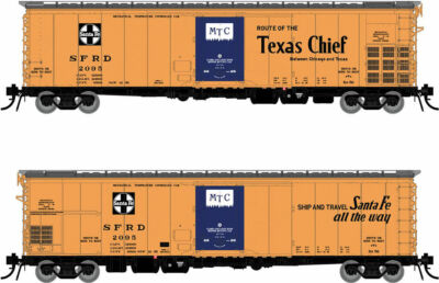 Rapido HO 52' RR-56 Mechanical Reefer Santa Fe ATSF #2095, 2106, 2154 ...