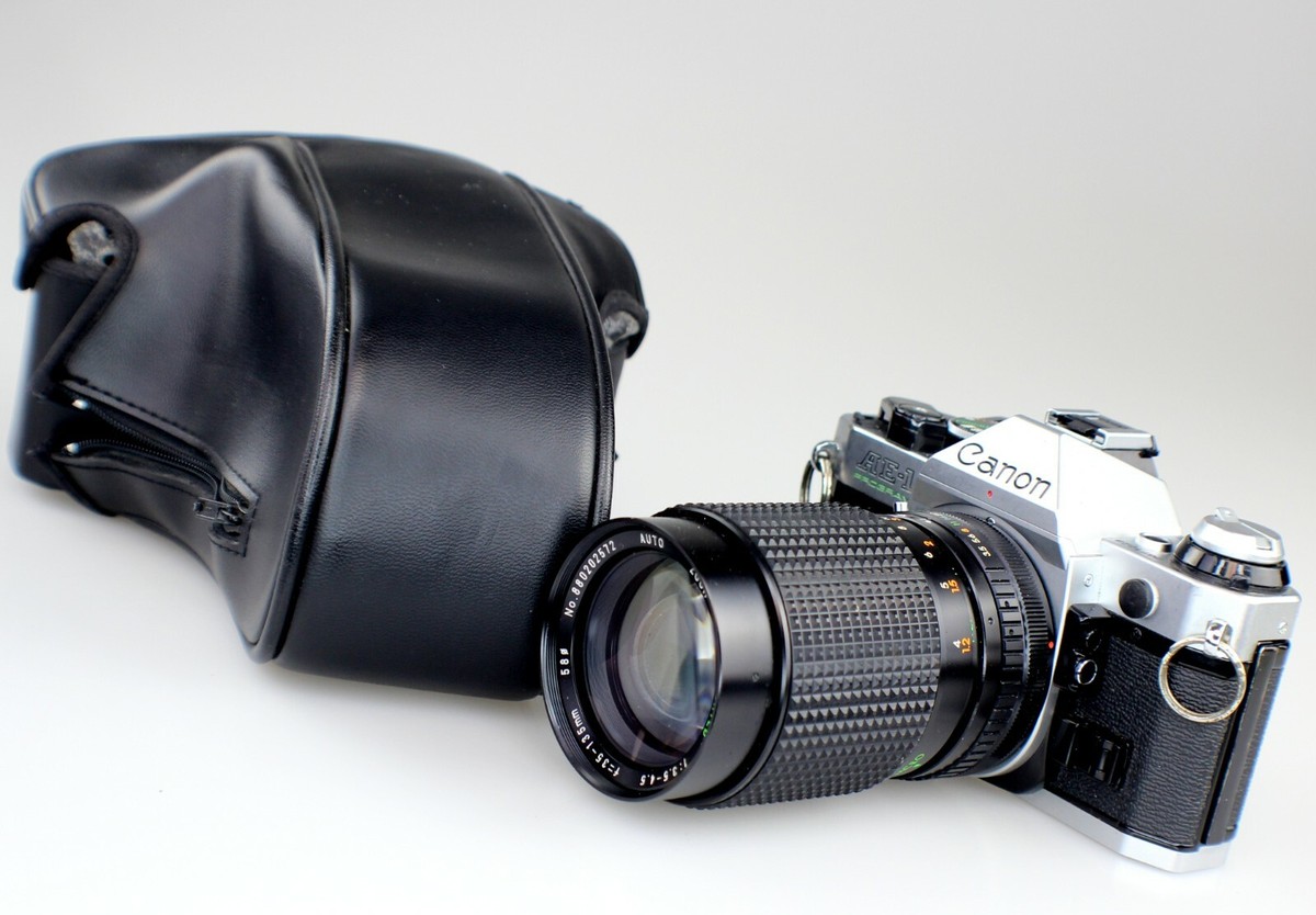 フィルムカメラ Canon AE-1 PROGRAM 35-105mm 1:3.5 Canon AE-1 Program 35mm SLR Film Camera Kit 50mm MF Lens