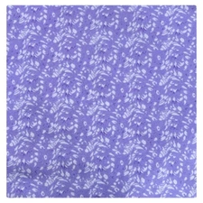 Wyoming Traders Calico Silk Scarf, Regular, 34.5x34.5, Lavender (C5)