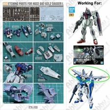 for HG 1/144 Dagger L Windam AW9 Details Add on Part Etch+Decal S026 GAT 02L2 04