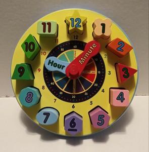 melissa and doug clock