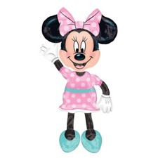 Anagram 54" Minnie Mouse Airwalker Foil Balloon