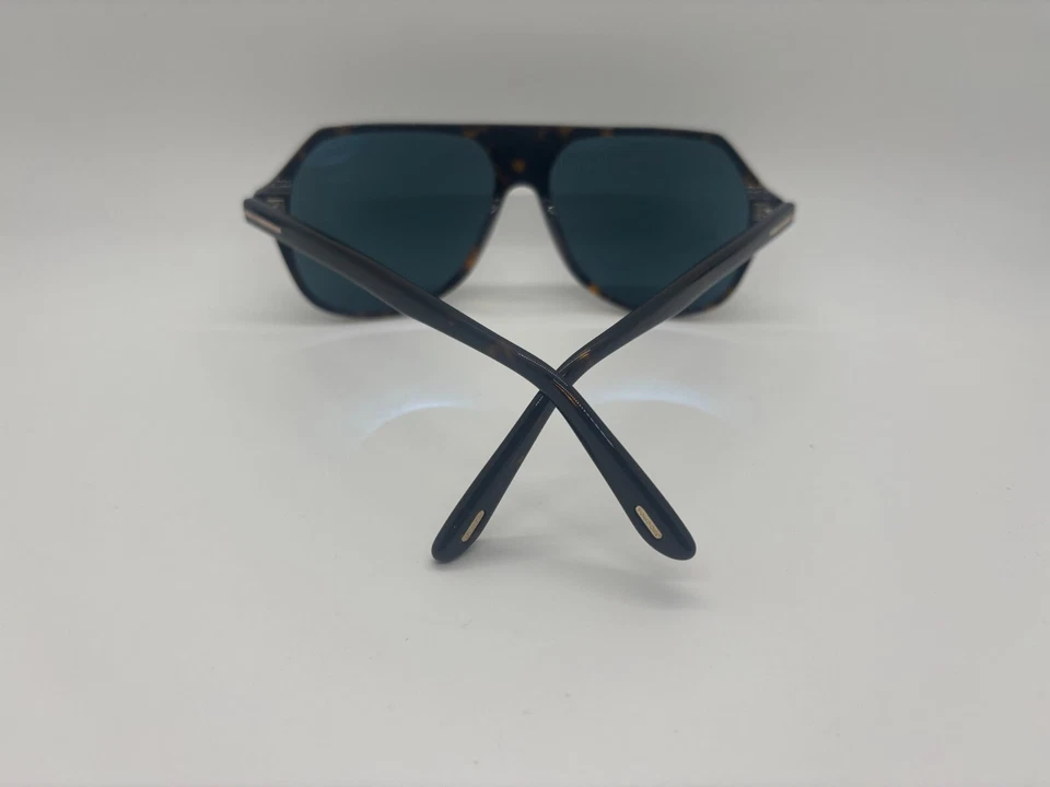 NUEVO TOM FORD TF934 52V AVIADOR HABANA GAFAS DE SOL 59-14-145mm SIN ESTUCHE Foto 4 de 4