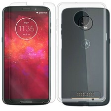 Portable Tempered Glass Screen Protector Case Cover f Motorola Moto Z3 XT1929-17