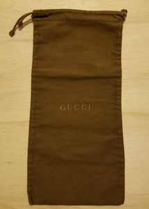 authentic gucci dust bag
