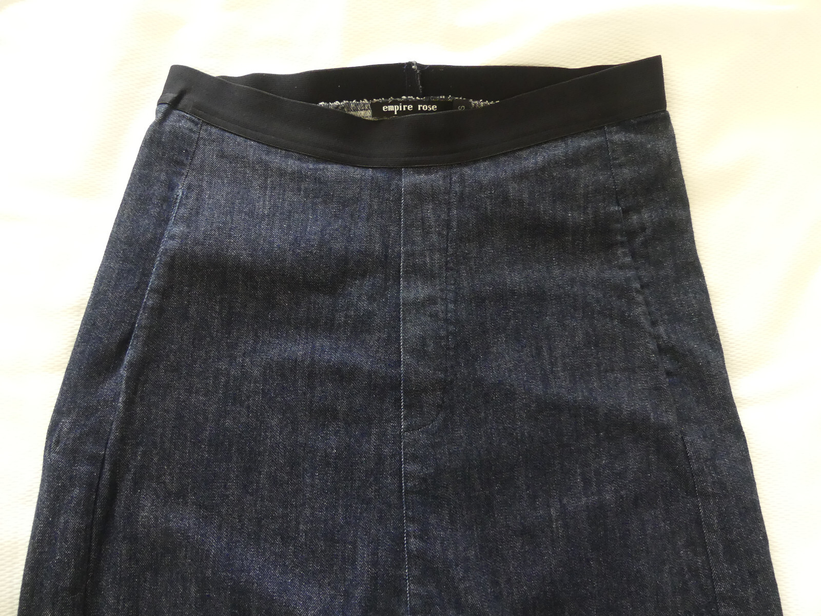 EMPIRE ROSE Blue Harem Pants Size S Aus 8 Dropped Crotch Stretchy with Pockets