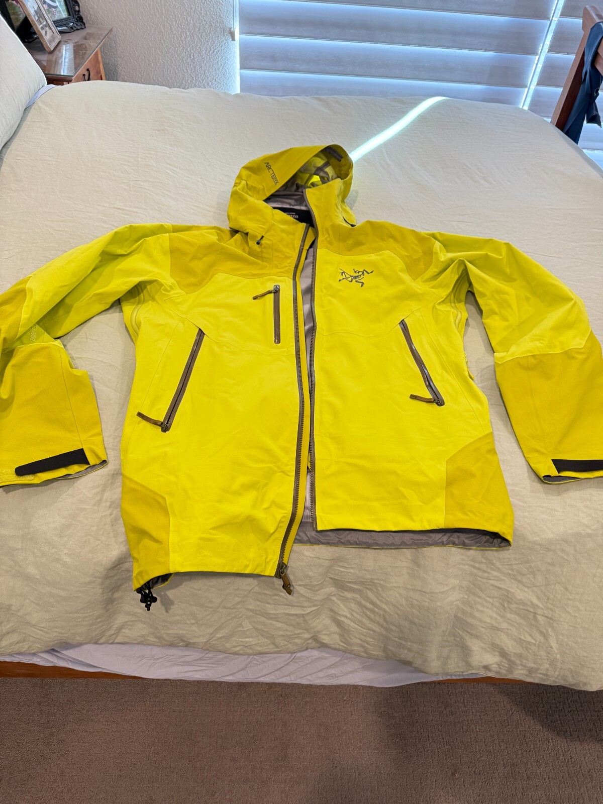 ARC'TERYX ARCTERYX Parka Uomo ALPHA Stormpproof Gore Tex Shell Taglia Large