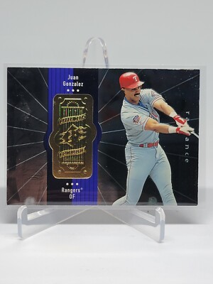 1998 SPx  Upper Deck Baseball #135 JUAN GONZALEZ /4500 Gold F3E