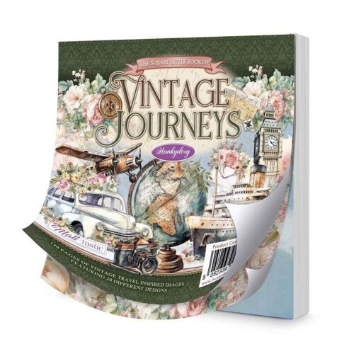 Hunkydory-The Square Little Book of Vintage Journeys - 20 pages, Sample - Picture 1 of 4