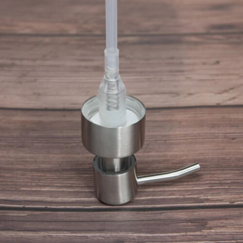 304 Stainless Steel Hand Liquid Soap Pump Dispenser Head Nozzle for Bathroom Kit - Picture 6 of 24