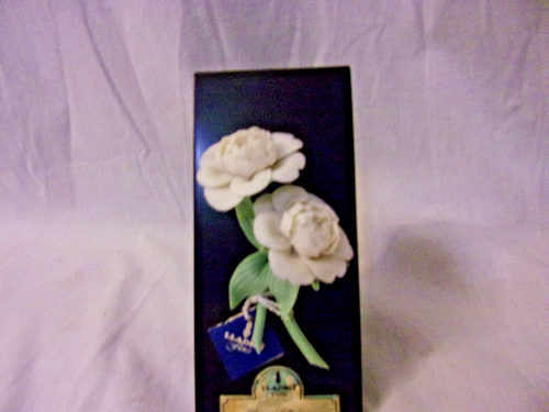RARE LLADRO FLORES COLECCION Paeonia Suffruticosa "Peony" FLORAL WITH BASE - Picture 2 of 4