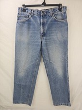 Vintage Levi Strauss Signature 540 Relaxed Fit Jeans Sz 36x32 Brown Tab 1996