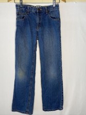 Girls Gymboree Jeans Boot Cut 5 Pocket Adjustable Waistband Size 10 100 Cotton