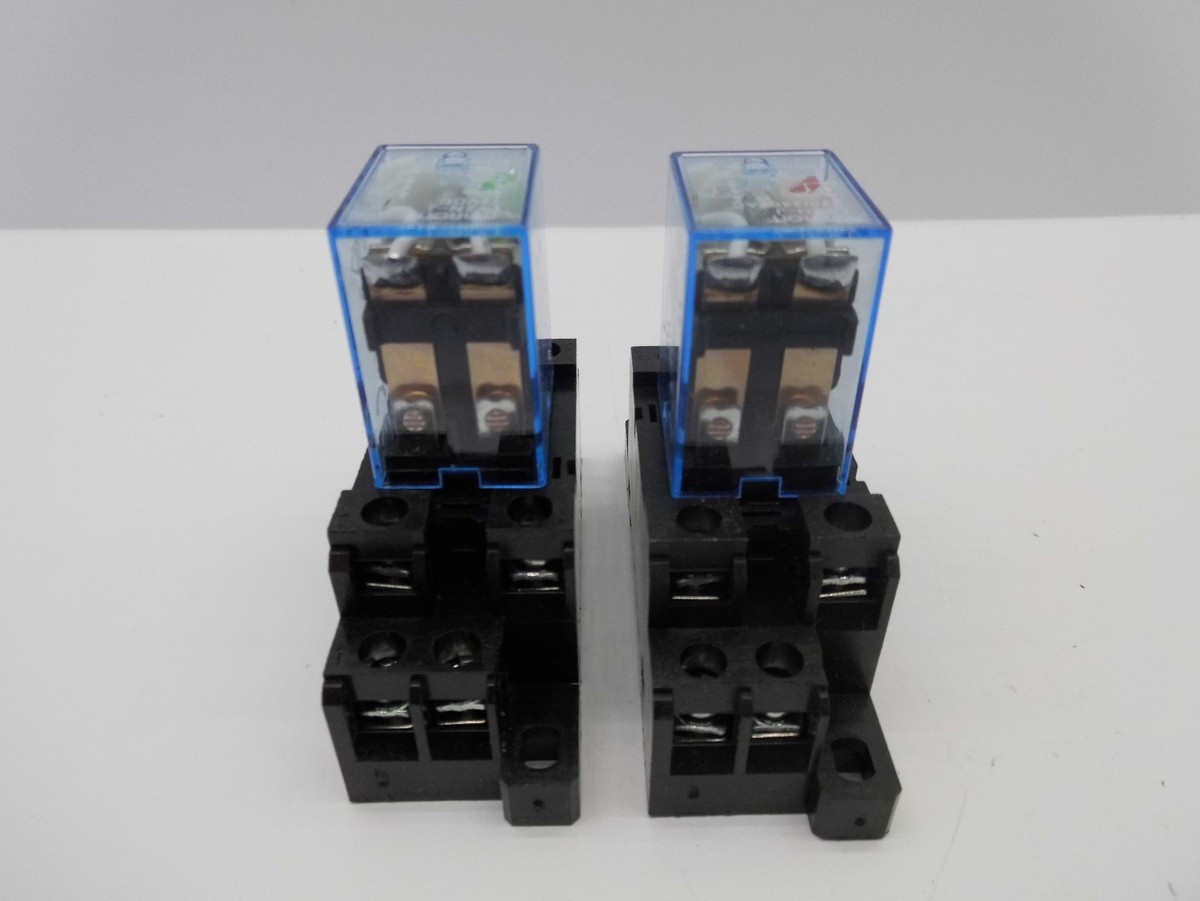 Relais Général Omron LY2N-J 12VDC 10A - Neuf Sous Emballage - 8 Broches - Fabriqué En Chine