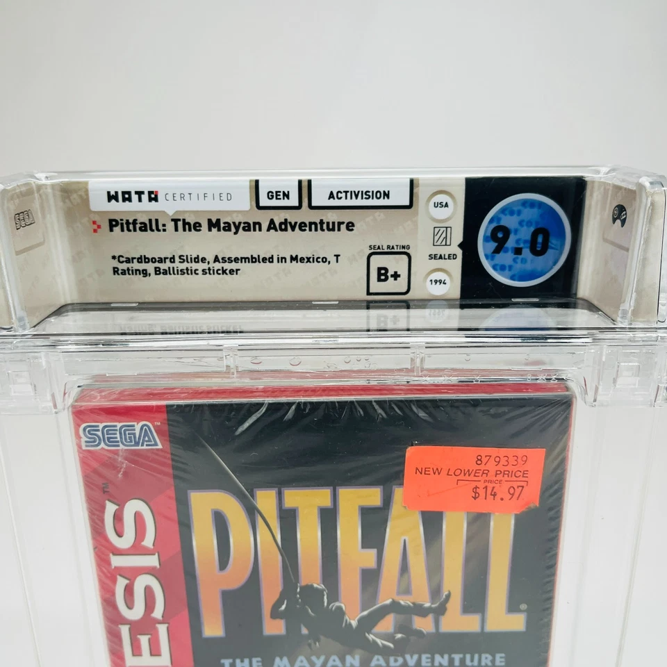 Pitfall: The Mayan Adventure - Sega Genesis, 1994 Assemb. in Mexico WATA 9.0 B+ - Image 2 of 4