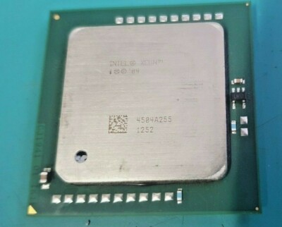 CPU Prozessor Intel Xeon sl7pd 2800dp 2.80 dghz/1mb/800mhz FSB Sockel 604