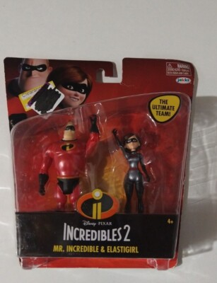 The Incredibles 2 Ultimate Team Features 4 Inch Mr. Incredible and ElastigirlNIB