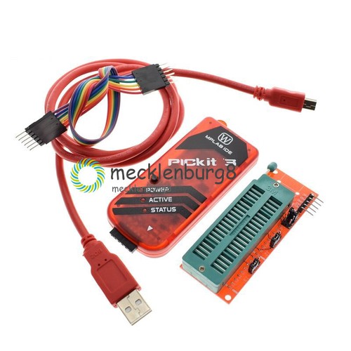 PICKIT3 Programmer+Universal PIC ICD2 PICKit 2 PICKIT 3 Programming Adapter NEW - Bild 2 von 2