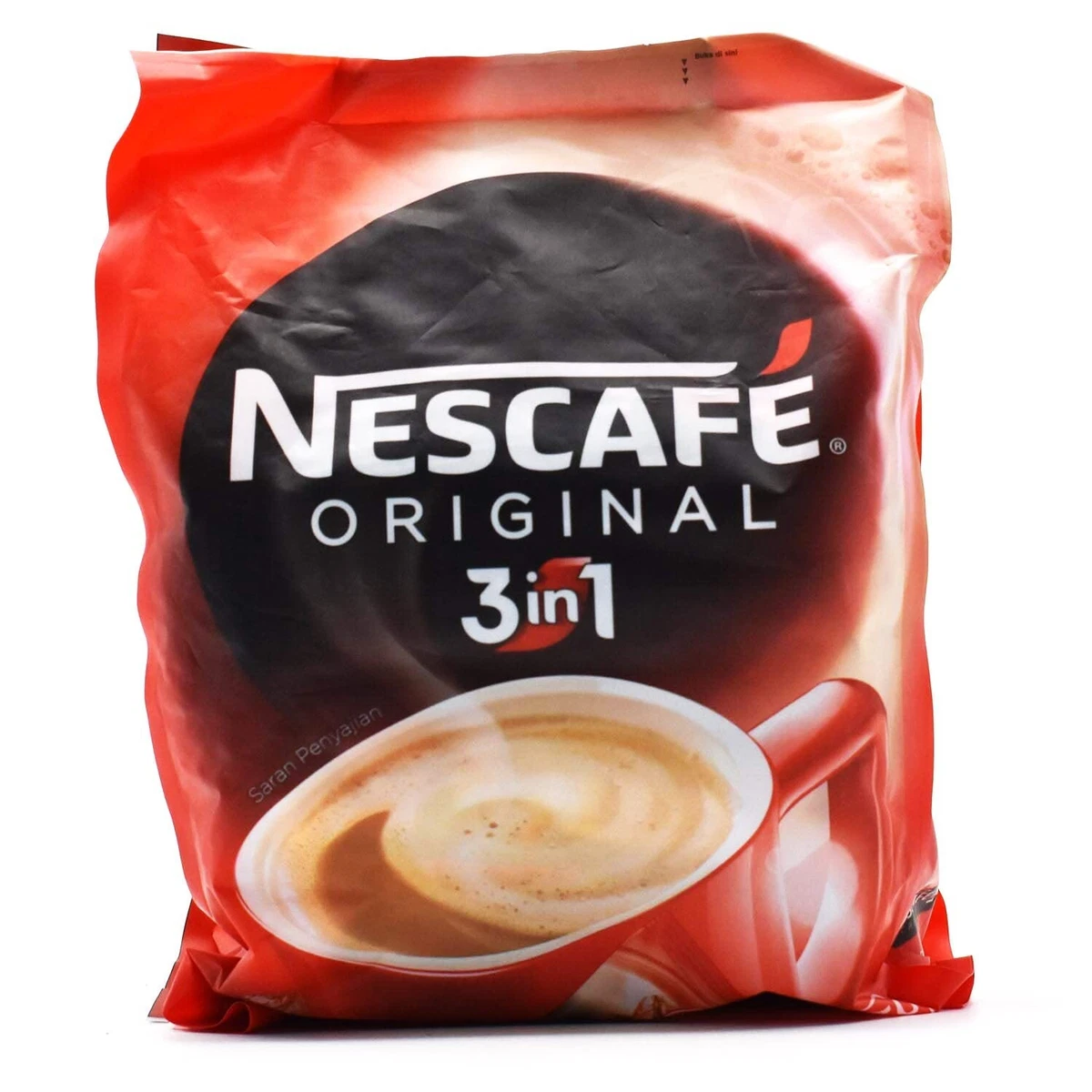 Nescafé 3 in 1 Original Soluble Coffee Beverage Coffee 30 Sachets Bag 525 gm