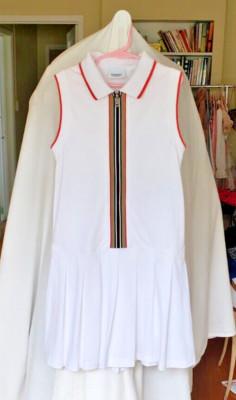 BURBERRY BRAND NWOT London England Girls Pique Sleeveless