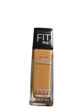 Maybelline Fit Me Dewy + Smooth Foundation, Toffee #330 NORMAL TO DRY 