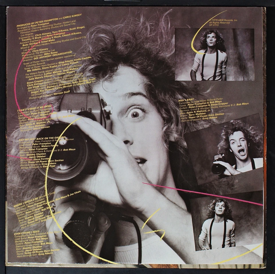 Peter Frampton - Where I Should Be - original LP record [NHB2-102] USA - Image 3 of 4