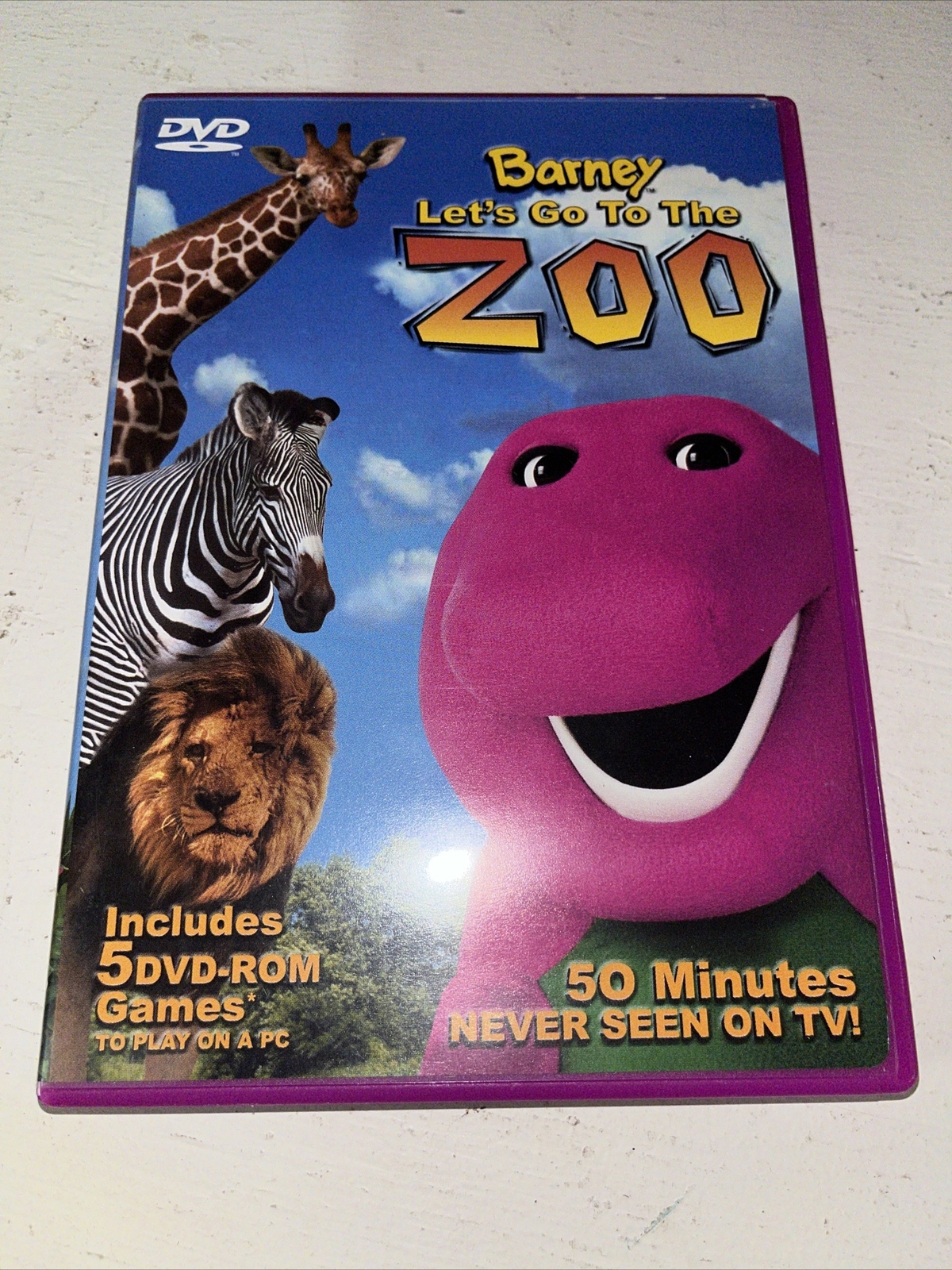 Barney Lets Go To The Zoo DVD 2003 45986028235 EBay barney-lets-go-to-the-zoo-dvd-2003-45986028235-ebay