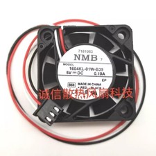NMB 1604KL-01W-B39 4010 DC5V 0.10A 3-pin ball bearing silent cooling fan