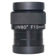 2 inch 15 mm UW 80 degree Utra Wide Angel Eyepiece HD Astronomy Telescope
