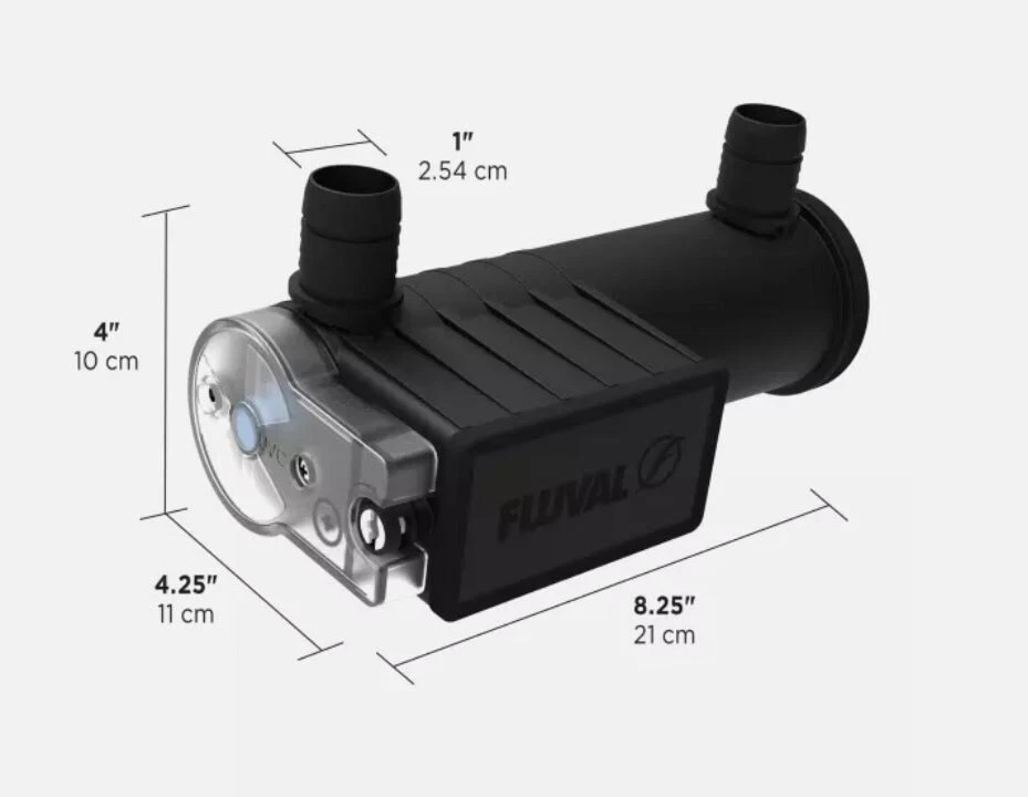 CLARIFICADOR FLUVAL FX UVC 6 WATTS - A199 Fluval para filtro vasilha FX2/FX4/FX6 - Imagem 2 de 3