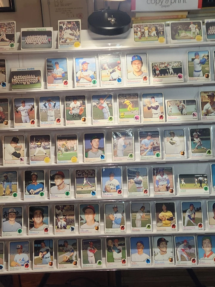 ~A-巨大! 1973 年 Topps 77 卡套装:Stargell、Weaver、Fregosi、Torre 等无 DUPS! — 第 4/4 张图片