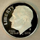2018 S Silver Proof Roosevelt Dime Ten-Cent Coin 10c