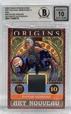 Rhyne Howard Signed 2023 Origins WNBA ART NOUVEAU JERSEY RELIC BAS Auto Grade 10 Rhyne Howard Signed 2023 Origins WNBA ART NOUVEAU JERSEY RELIC BAS Auto Grade 10