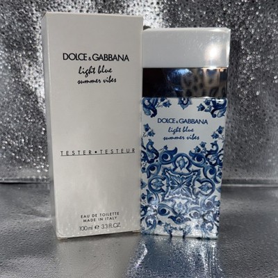 Dolce & Gabbana Light Blue Summer Vibes Eau de Toilette Spray 3.3 fl oz Tester