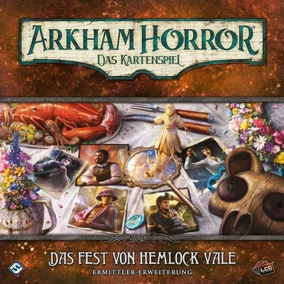 FANTASY FLIGHT GAMES Arkham Horror Das Kartenspiel – Das Fest von Hemlock Vale Ermittler-Erweiterung